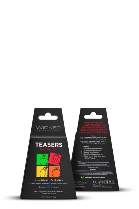 Wicked Sensual Care WICKED TEASERS FRESH FRUIT MIX 10x3ML