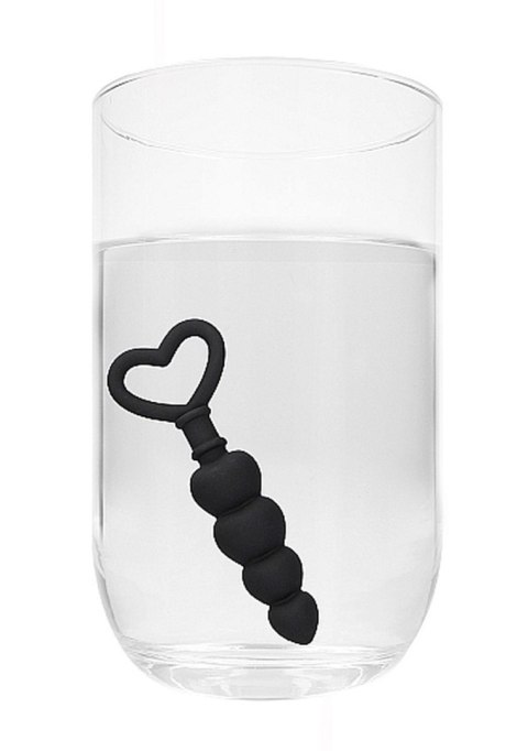 Ouch! Anal Love Beads - Black