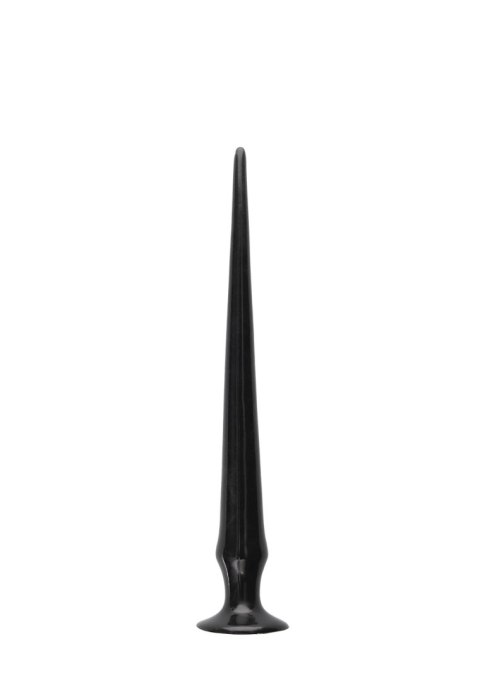 Ouch! Ass Spike Dildo - 33 cm - Black