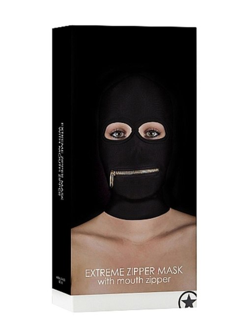 Ouch! Extreme Zipper Mask with Mouth Zipper