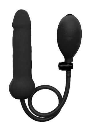 Ouch! Inflatable Silicone Dong - Black