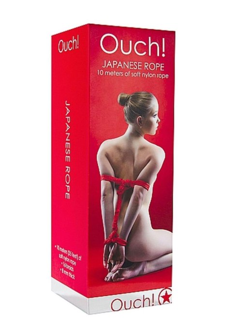 Ouch! Japanese Rope - 10m - Red