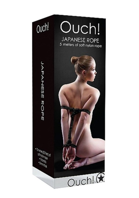 Ouch! Japanese Rope - 5m - Black