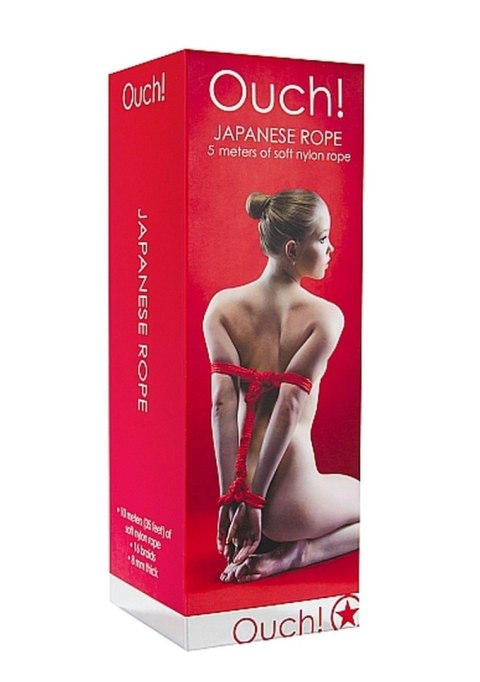 Ouch! Japanese Rope - 5m - Red