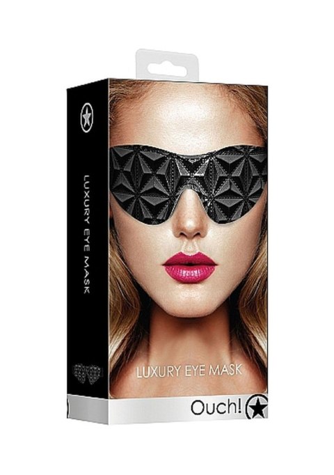 Ouch! Luxury Eye Mask - Black