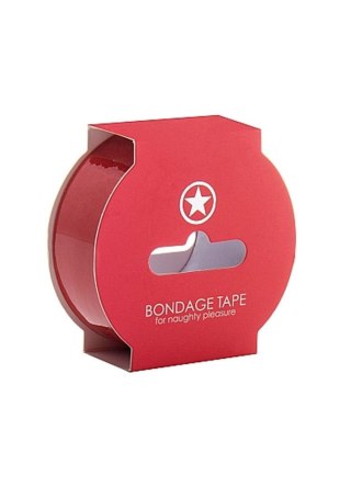 Ouch! Non Sticky Bondage Tape - 17,5 Meter - Red