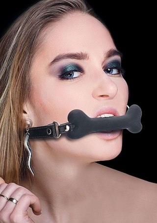 Ouch! Ouch! Bone Gag - Black