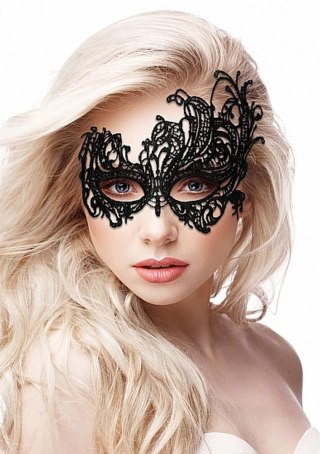 Ouch! Royal Black Lace Mask - Black