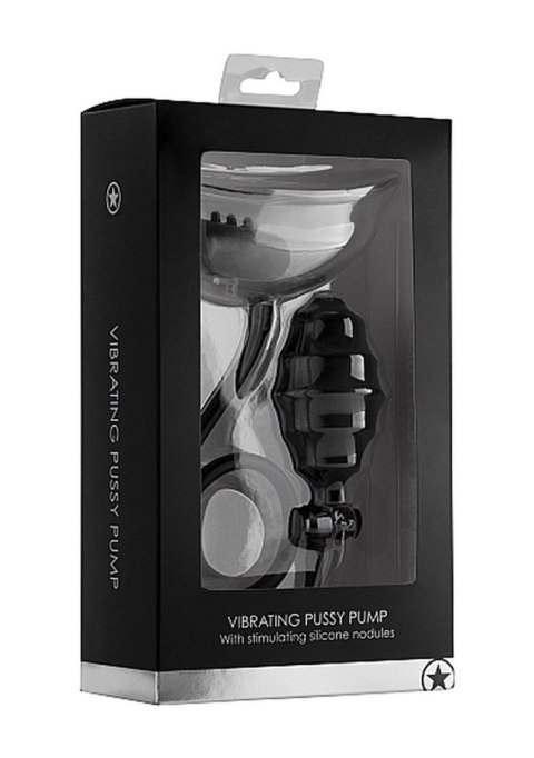 Ouch! Vibrating Pussy Pump - Black