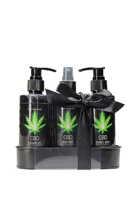 Pharmquests CBD - Bath and Shower - Care set - Green Tea Hemp Oil