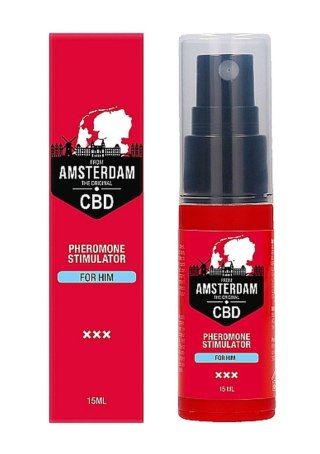 Pharmquests Original CBD Amsterdam - Pheromone Stimulator For Him - 15ml