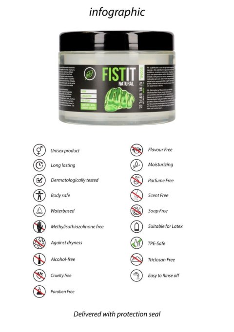 Fist It Fistit - Natural - 500 ml