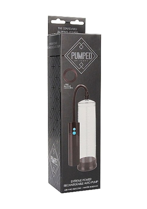 Pumped Extreme Power Rechargeable Auto Pump - Transparent