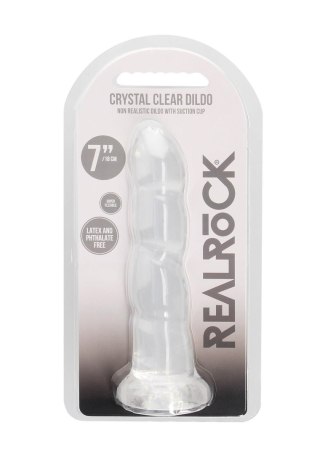 RealRock Non Realistic Dildo with Suction Cup - 7""""/ 17 cm