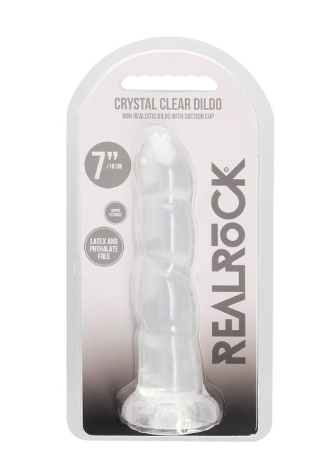 RealRock Non Realistic Dildo with Suction Cup - 7""""/ 17 cm