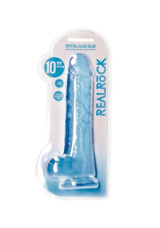 RealRock Realistic Dildo with Balls - 10""""/ 25,4 cm