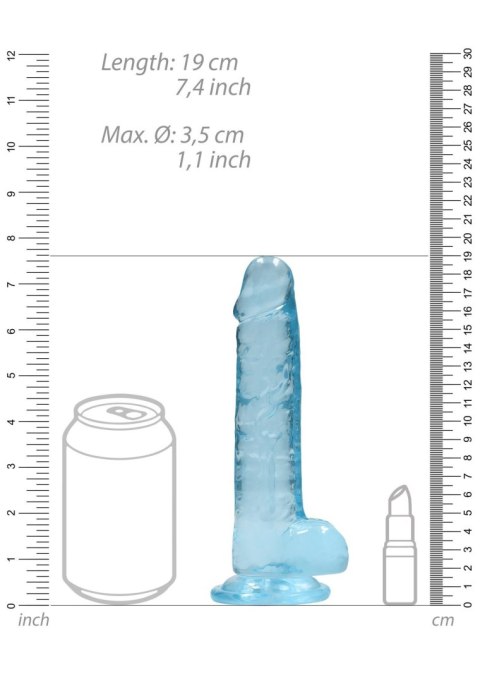 RealRock Realistic Dildo with Balls - 7""""/ 19 cm