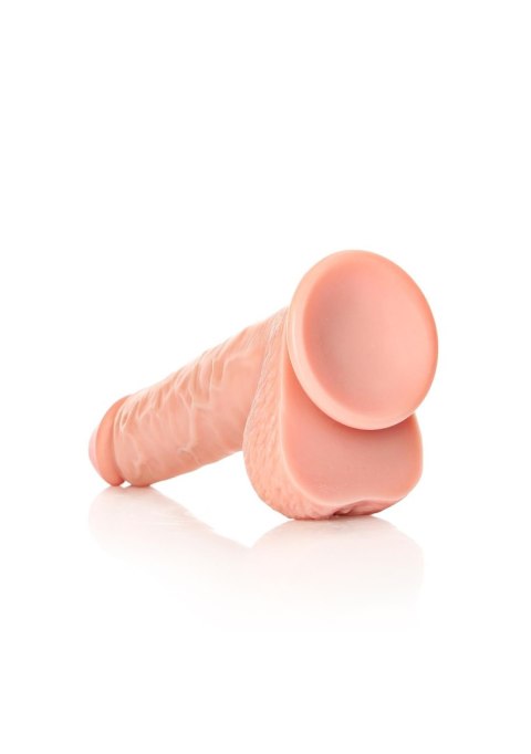 RealRock Straight Realistic Dildo Balls Suction Cup - 9""""/ 23 cm