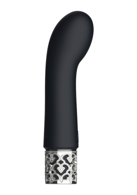 Royal Gems Bijou - Rechargeable Silicone Bullet - Black