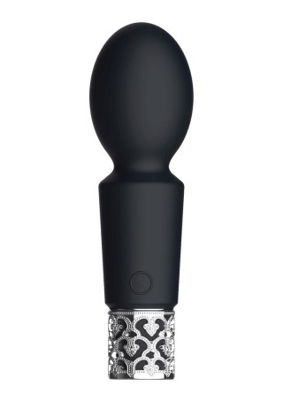 Royal Gems Brilliant - Rechargeable Silicone Bullet - Black