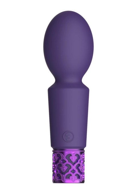 Royal Gems Brilliant - Rechargeable Silicone Bullet - Purple