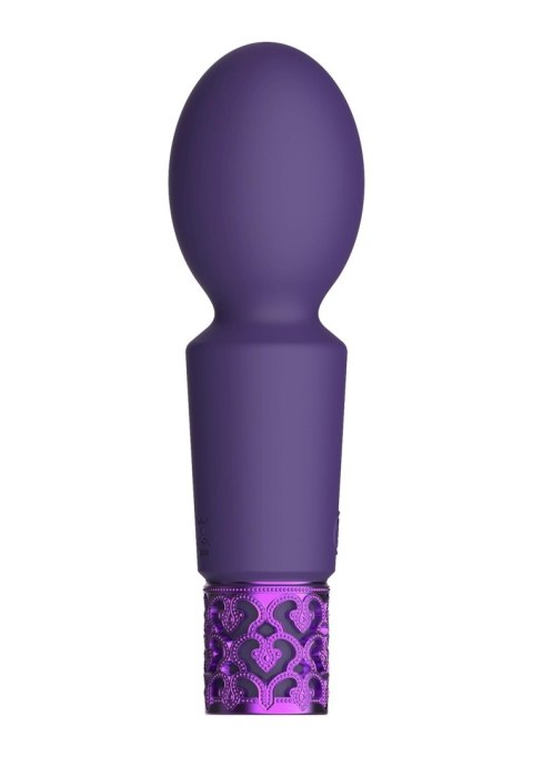 Royal Gems Brilliant - Rechargeable Silicone Bullet - Purple