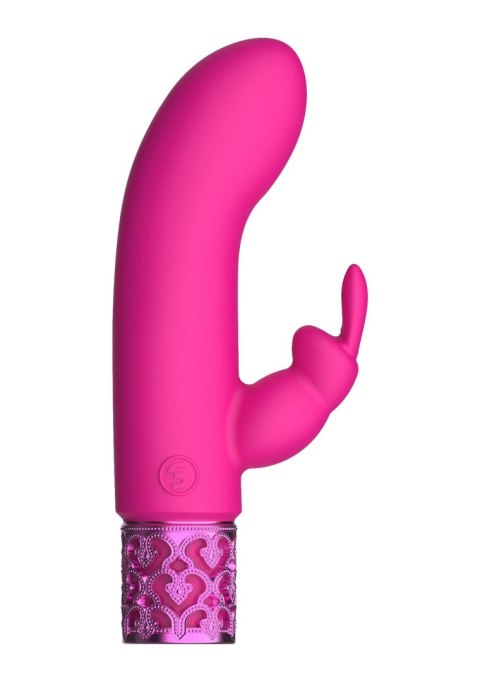 Royal Gems Dazzling - Rechargeable Silicone Bullet - Pink