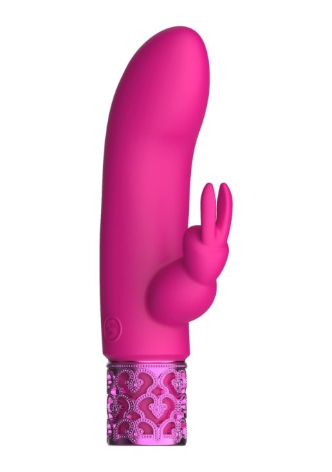 Royal Gems Dazzling - Rechargeable Silicone Bullet - Pink