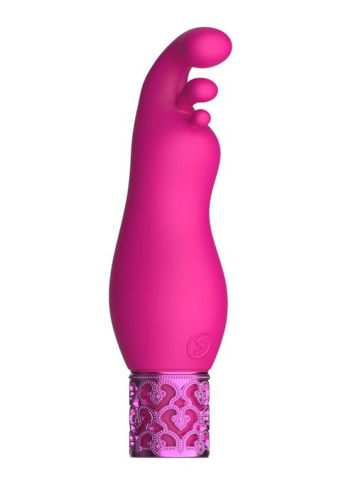 Royal Gems Exquisite - Rechargeable Silicone Bullet - Pink