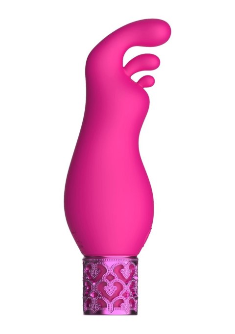 Royal Gems Exquisite - Rechargeable Silicone Bullet - Pink