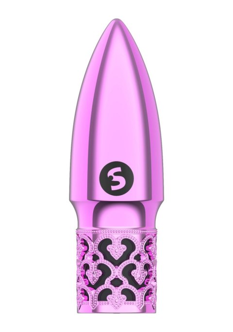 Royal Gems Glitter - Rechargeable ABS Bullet - Pink