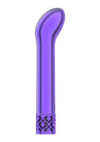 Royal Gems Jewel - Rechargeable ABS Bullet - Purple