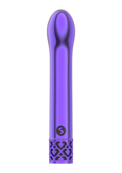 Royal Gems Jewel - Rechargeable ABS Bullet - Purple