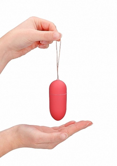 ShotsToys 10 Speed Remote Vibrating Egg - Big - Pink