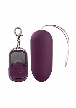 ShotsToys 10 Speed Remote Vibrating Egg - Big - Purple