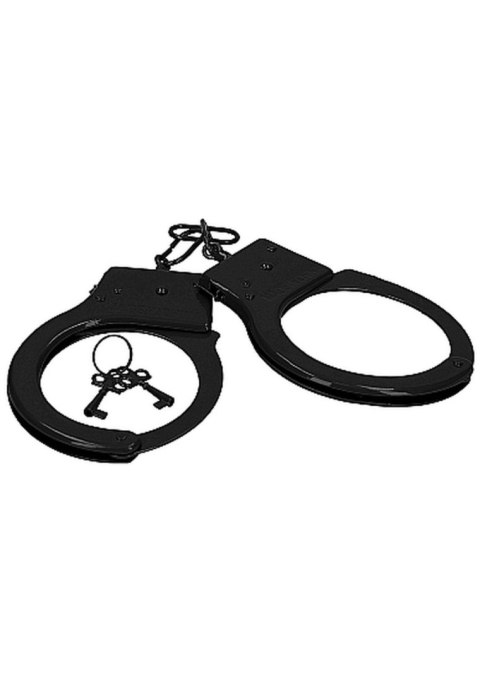 ShotsToys Metal Handcuffs - Black