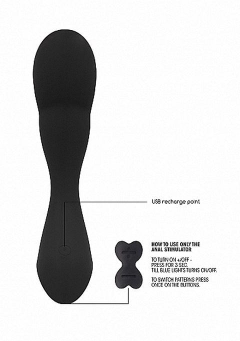 Simplicity GERON Anal vibrator - Black