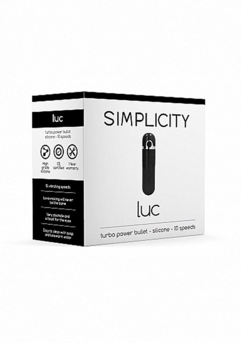 Simplicity LUC Power bullet - Black