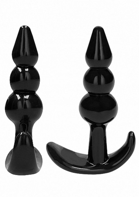 Sono NO. 80 - 4-Piece Butt Plug Set - Black