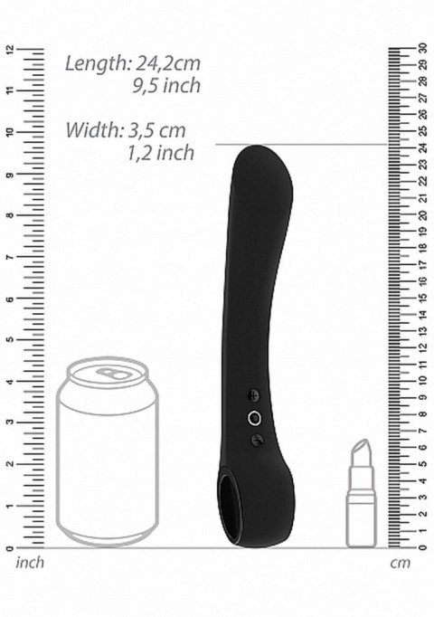 Vive Ombra - Bendable Vibrator Punkt G - Black