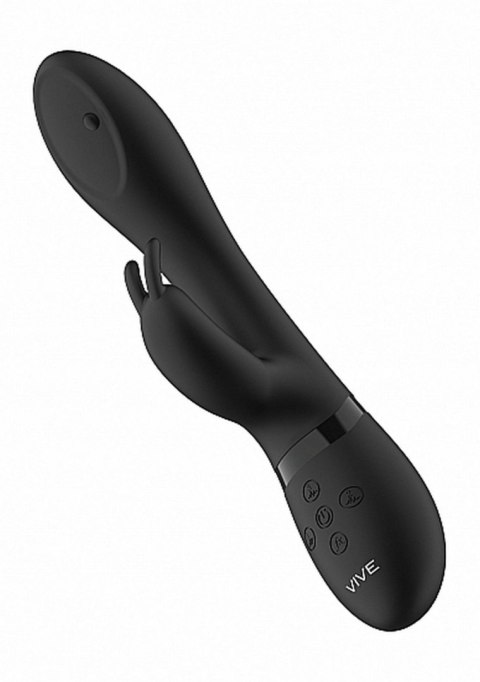 Vive Wibrator Mira - Spinning Wibrator do punktu G, G-spot Wibrator króliczek, rabbit - Black