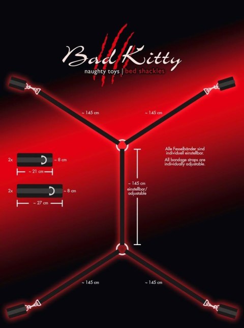 Bad Kitty BK Bed Shackles