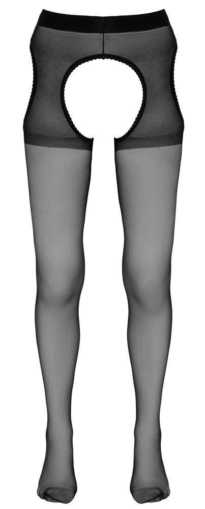 Cottelli LEGWEAR Sex Tights black L/XL