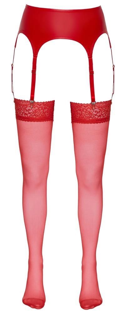 Cottelli LEGWEAR Stockings red 3