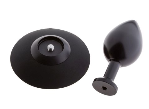 Malesation MALESATION Alu-Plug with suction cup medium, black