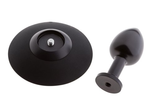 Malesation MALESATION Alu-Plug with suction cup small, black