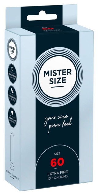 Mister Size Mister Size 60mm pack of 10