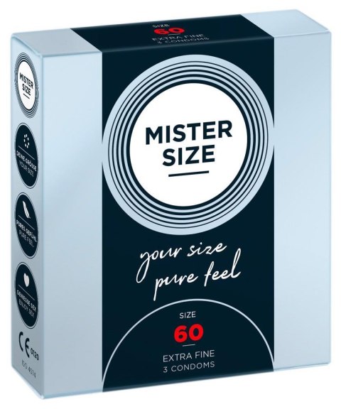 Mister Size Mister Size 60mm pack of 3