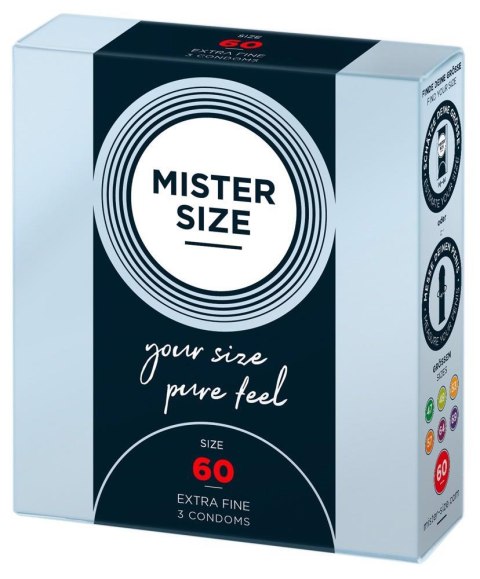 Mister Size Mister Size 60mm pack of 3