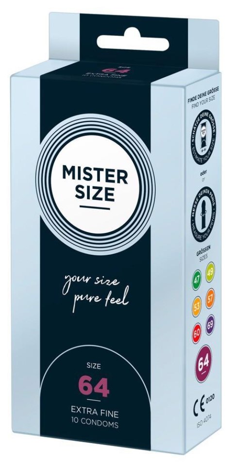 Mister Size Mister Size 64mm pack of 10